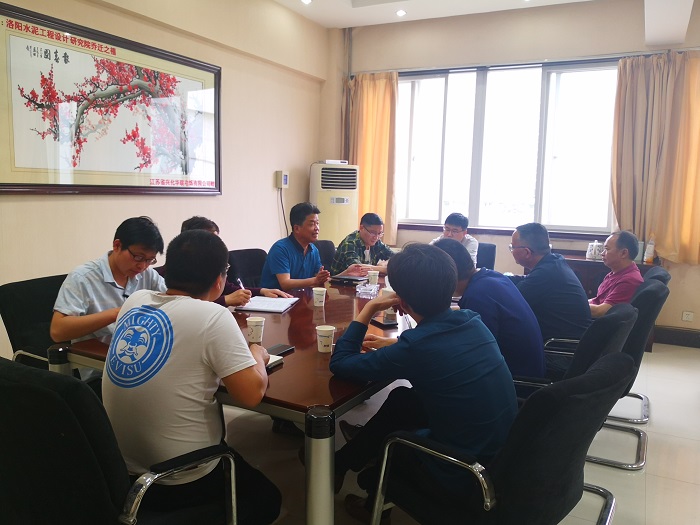 四川客戶來我院就固廢危廢處理項(xiàng)目進(jìn)行交流