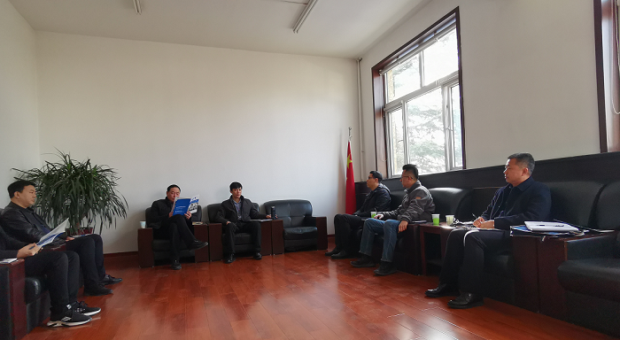 洛陽建材建筑設(shè)計(jì)研究院與義馬市政府生活垃圾處理項(xiàng)目洽談會(huì)